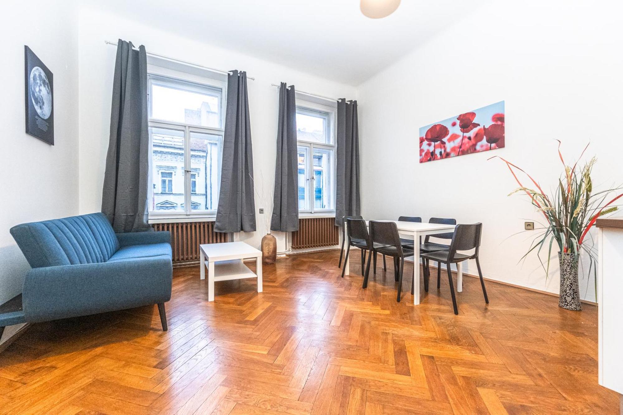 Legerova Apartments Praag Buitenkant foto